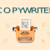 copywriting - maszyna do pisania